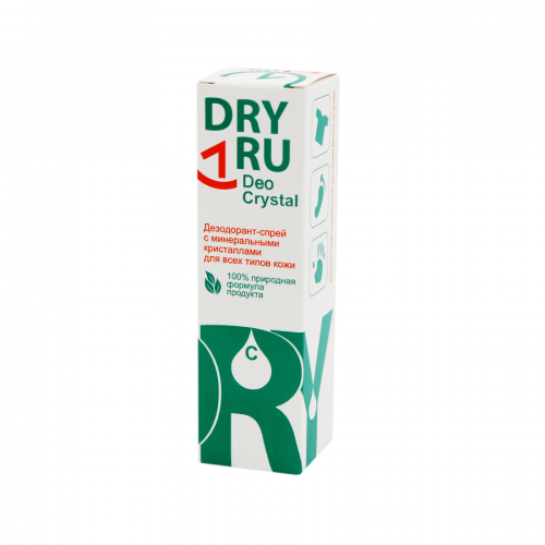 DRYDRY Дезодорант-спрей DRYRU Deo Crystal  в Казахстане, интернет-аптека Рокет Фарм