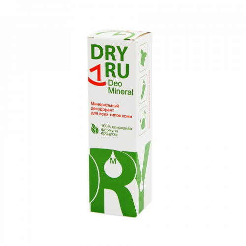 DRYDRY Дезодорант DRYRU Deo Mineral  в Казахстане, интернет-аптека Рокет Фарм