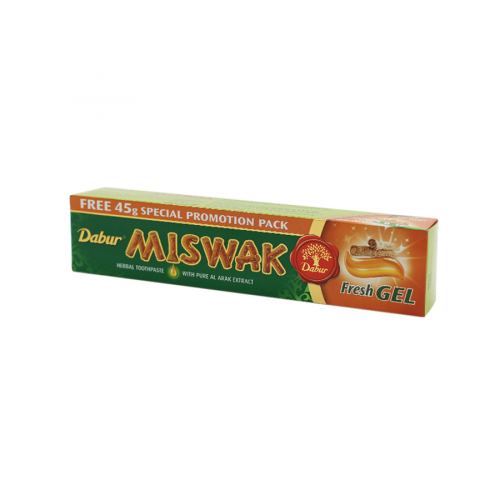 DABUR MISWAK Паста зубная травяная Освежающий гель 135гр  в Казахстане, интернет-аптека Aurma.kz