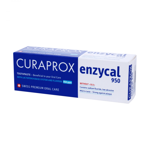 CURAPROX Паста зубная Enzycal 950 75мл  в Казахстане, интернет-аптека Рокет Фарм