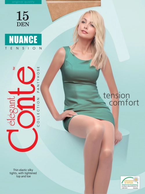 Колготки Conte Elegant Nuance 15 den 5-XL   в Казахстане, интернет-аптека Aurma.kz