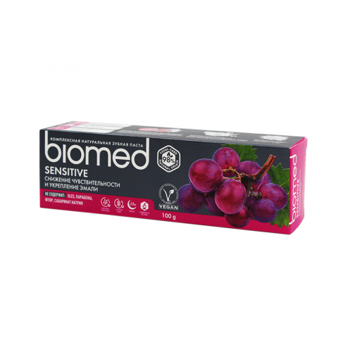 BIOMED Паста зубная, Sensitive. 100gr  в Казахстане, интернет-аптека Рокет Фарм