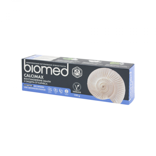 BIOMED Паста зубная Calcimax 100гр  в Казахстане, интернет-аптека Рокет Фарм