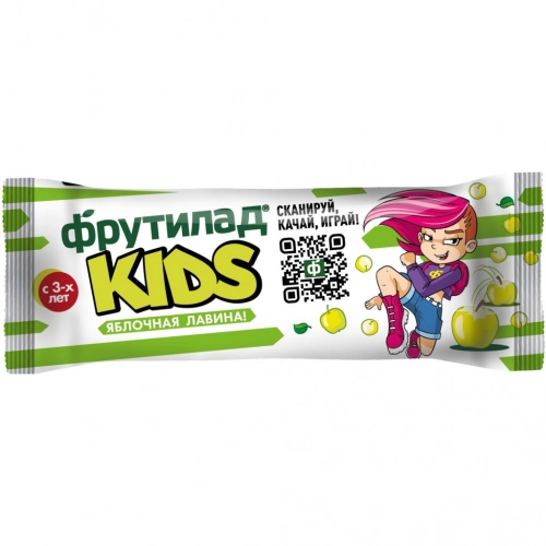 Батончик Фрутилад Kids яблочная лавина (от 3 лет)  в Казахстане, интернет-аптека Aurma.kz