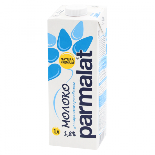 БМК PARMALAT Молоко Ультрапастеризованное 1,8% 1л  в Казахстане, интернет-аптека Рокет Фарм