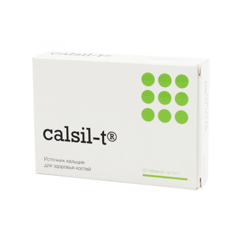 PEPTIDES Таблетки Calsil-t 1.0гр 20 таблеток  в Казахстане, интернет-аптека Рокет Фарм