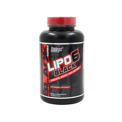 NUTREX Капсулы LIPO-6 BLACK Powerful weight loss support Extreme Potency 120шт  в Казахстане, интернет-аптека Рокет Фарм