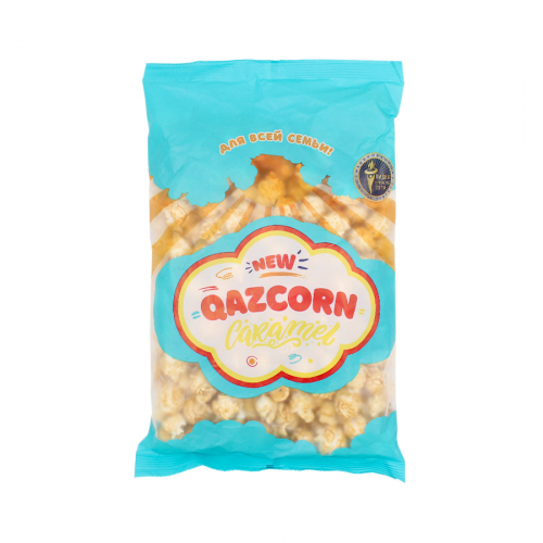 EURASIA FOODS QAZCORN Попкорн сладкий, карамель 180гр  в Казахстане, интернет-аптека Рокет Фарм