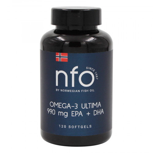 PHARMATECH AS NORVEGIAN БАД NFO Omega-3 Ultima 990мг 120шт  в Казахстане, интернет-аптека Рокет Фарм