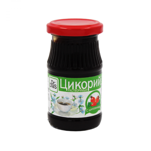 DR DIAS Цикорий растворимый с Шиповником 200г  в Казахстане, интернет-аптека Рокет Фарм