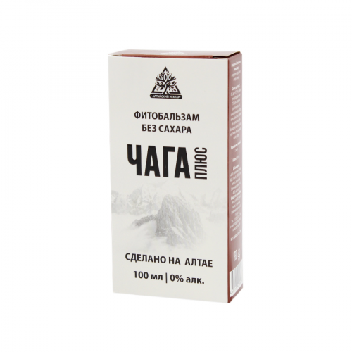 АЛТАЙСКИЙ НЕКТАР Фитобальзам Чага плюс 100мл,  в Казахстане, интернет-аптека Рокет Фарм