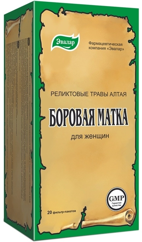 Эвалар фиточай Боровая матка Пакетики в Казахстане, интернет-аптека Aurma.kz