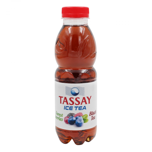 TASSAY ICE TEA Чай черный ТРОЛЛИ с лесными ягодами 0,5л  в Казахстане, интернет-аптека Рокет Фарм