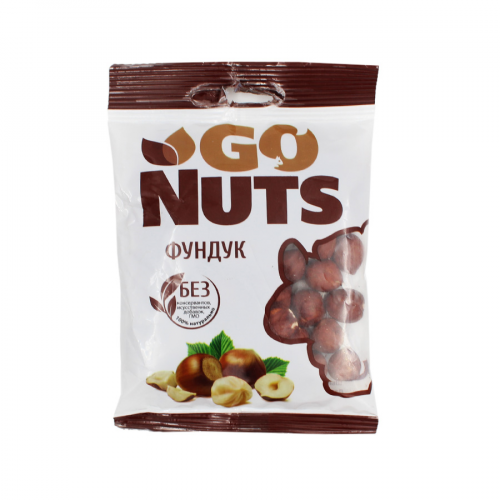 MCC TRADE COMPANY Фундук Go Nuts 70гр  в Казахстане, интернет-аптека Рокет Фарм