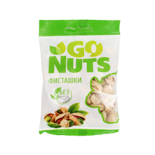 MCC TRADE COMPANY Фисташки Go Nuts 70гр  в Казахстане, интернет-аптека Рокет Фарм