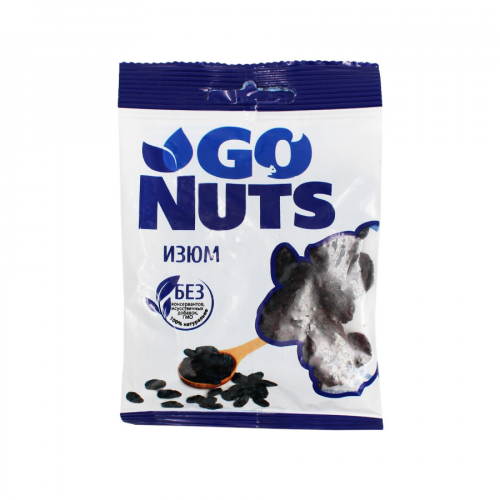 MCC TRADE COMPANY Изюм Go Nuts 70гр  в Казахстане, интернет-аптека Рокет Фарм