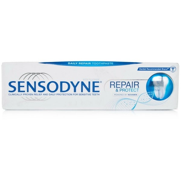 Паста зубная Сенсодин Sensodyne Repair and Protect Восстановление и защита Паста в Казахстане, интернет-аптека Aurma.kz