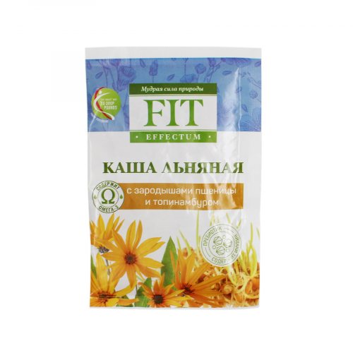 FIT Каша льняная с зародышами пшеницы и топинамбуром 25гр  в Казахстане, интернет-аптека Aurma.kz