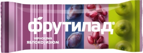 Батончик Фрутилад чернослив, яблоко и изюм  в Казахстане, интернет-аптека Aurma.kz