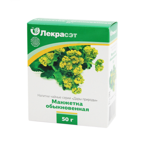 ЛЕКРА-СЭТ Манжетка трава 50гр  в Казахстане, интернет-аптека Aurma.kz