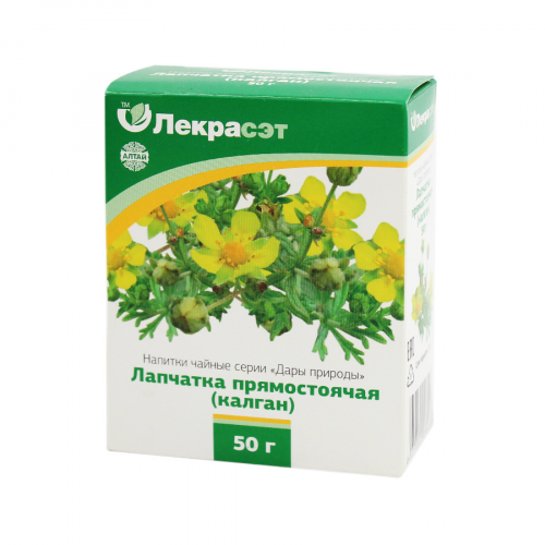 ЛЕКРА-СЭТ Лапчатка прямостоячая 50гр  в Казахстане, интернет-аптека Aurma.kz