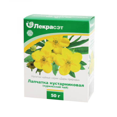 ЛЕКРА-СЭТ Лапчатка кустарниковая 50гр  в Казахстане, интернет-аптека Aurma.kz