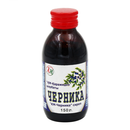 КЫЗЫЛМАЙ Сироп черники, 150гр.  в Казахстане, интернет-аптека Aurma.kz