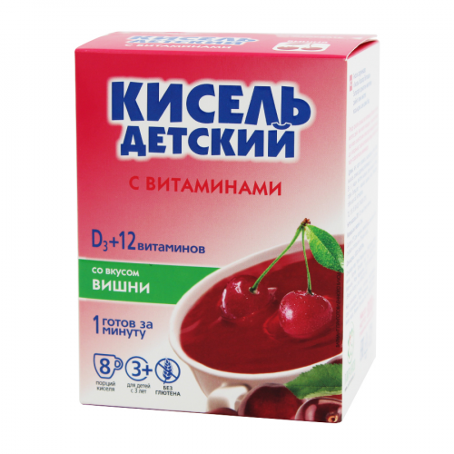 ВИТОШКА Кисель детский со вкусом вишни D3+12 витаминов  в Казахстане, интернет-аптека Aurma.kz