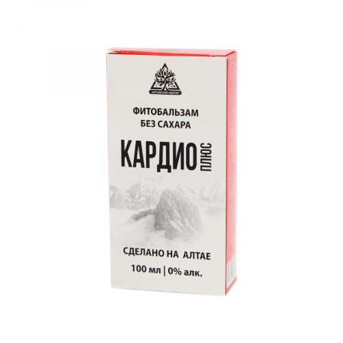 АЛТАЙСКИЙ НЕКТАР Фитобальзам КАРДИО Плюс 100мл  в Казахстане, интернет-аптека Рокет Фарм