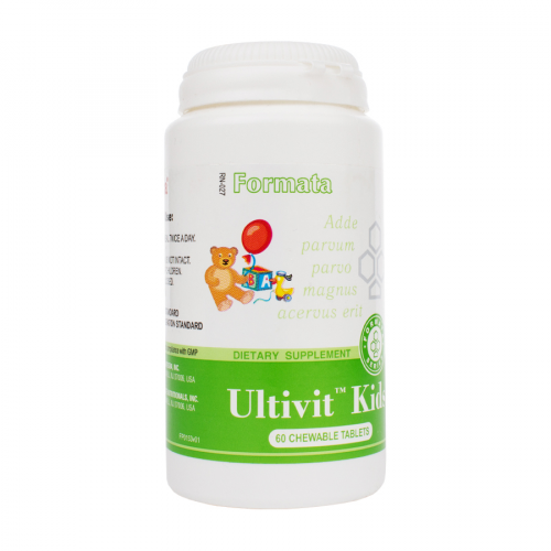 SANTEGRA FORMATA Капсулы Ultivit kids 60шт  в Казахстане, интернет-аптека Aurma.kz