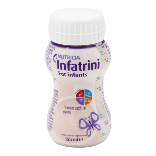 NUTRICIA Смесь молочная Infatrini for infants 0-18м. пласт.бутылка 125мл  в Казахстане, интернет-аптека Aurma.kz