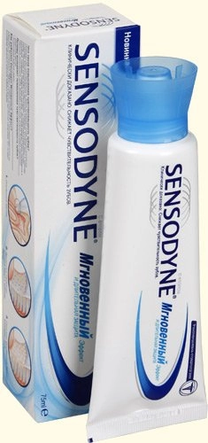 Паста зубная Сенсодин Sensodyne Мгновенный Эффект и длительная защита Паста в Казахстане, интернет-аптека Рокет Фарм