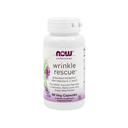 NOW SOLUTIONS Капсулы Wrinkle Rescue 863.8мг 60 капсул  в Казахстане, интернет-аптека Aurma.kz