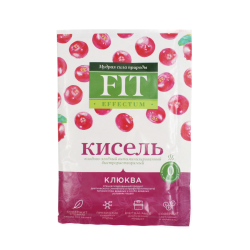 FIT PARAD Кисель клюквенный 30гр.  в Казахстане, интернет-аптека Aurma.kz