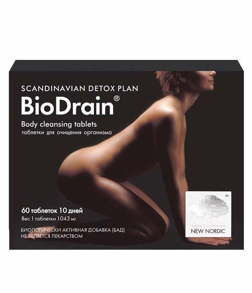 Био Дрейн Bio Drain Таблетки 1043мг №60