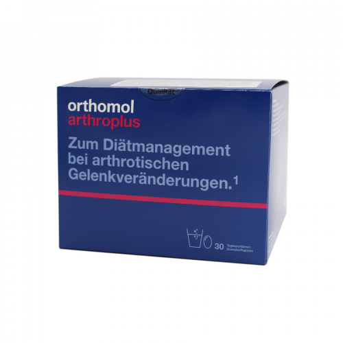 ORTHOMOL Препарат Arthroplus, 30 порций granulat/kaps  в Казахстане, интернет-аптека Aurma.kz