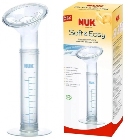 NUK Молокоотсос ручной Soft Easy  в Казахстане, интернет-аптека Aurma.kz