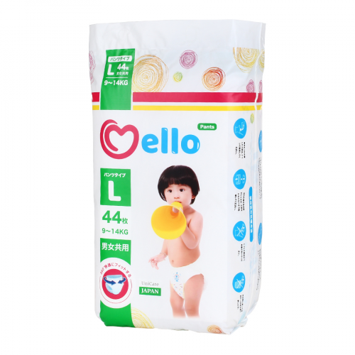 MELLO HELLO BABY Подгузники-трусики  9-14кг L 44  в Казахстане, интернет-аптека Aurma.kz