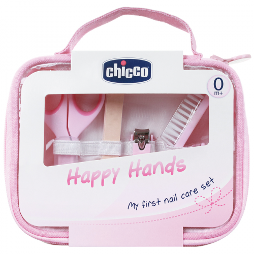 CHICCO Набор маникюрный Happy Hands Girl 0+ 010019  в Казахстане, интернет-аптека Aurma.kz