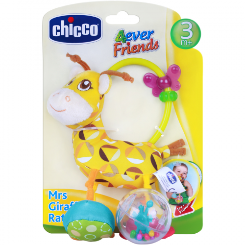 CHICCO Игрушка развивающая Жираф 3м+  в Казахстане, интернет-аптека Рокет Фарм