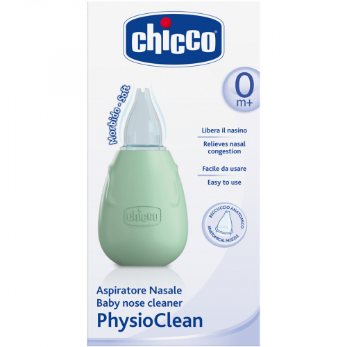 CHICCO Аспиратор назальный Physio Clean 0+  в Казахстане, интернет-аптека Aurma.kz