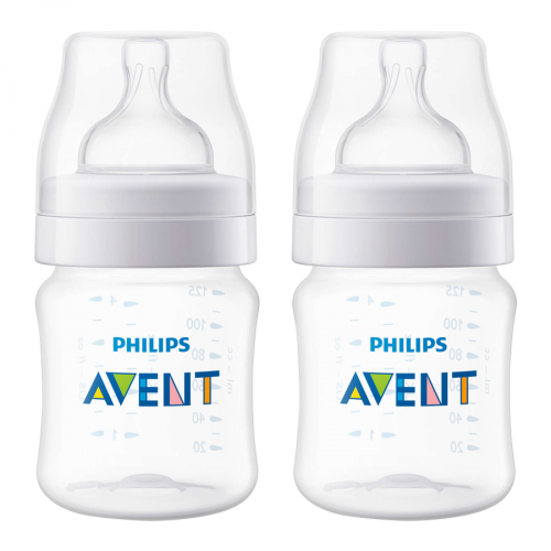 AVENT Бутылка для кормления Анти-колик 2шт 125мл SCF810,27  в Казахстане, интернет-аптека Aurma.kz