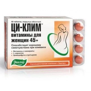 Ци клим для женщин 45+ Таблетки в Казахстане, интернет-аптека Aurma.kz