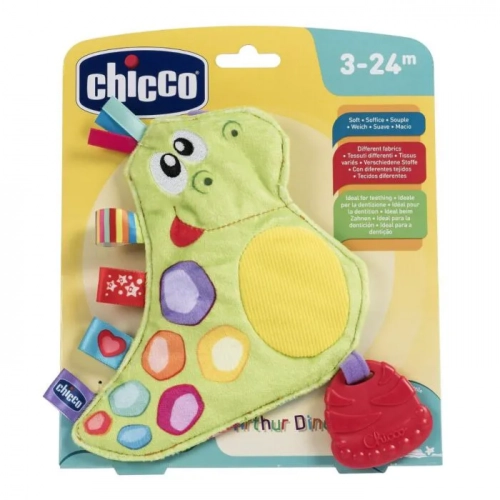Chicco Игрушка развивающая Динозаврик 3-24 мес  в Казахстане, интернет-аптека Aurma.kz