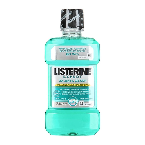 Ополаскиватель для полости рта Листерин Listerine Защита зубов и десен Ополаскиватель в Казахстане, интернет-аптека Рокет Фарм