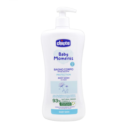 CHICCO Пена для ванны Baby moments 0+ Protection 750мл  в Казахстане, интернет-аптека Рокет Фарм