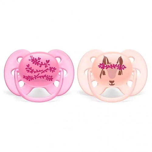 Пустышка Avent Ultra Soft силикон SCF223/04 (6-18 месяцев)  в Казахстане, интернет-аптека Aurma.kz
