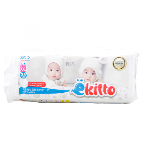 EKITTO Premium Трусики-подгузники XXL 15+ 34шт  в Казахстане, интернет-аптека Aurma.kz