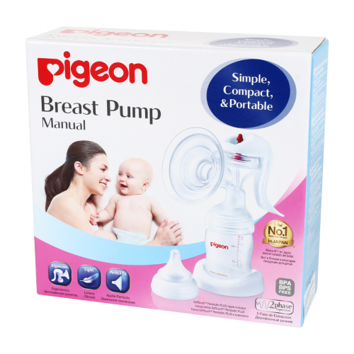 PIGEON Молокоотсос ручной Breast Pump Manual SLA70023  в Казахстане, интернет-аптека Рокет Фарм