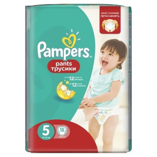 Памперс Pampers Трусики 5 junior 12-18 кг Подгузники в Казахстане, интернет-аптека Aurma.kz